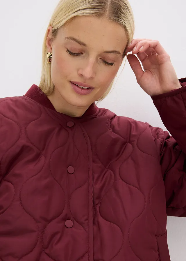 Veste matelassée ultra-légère, oversize • prune foncé • product-page.page-title-suffix