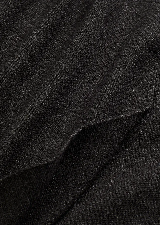 Oversized gebreide cape • antraciet gemêleerd • product-page.page-title-suffix