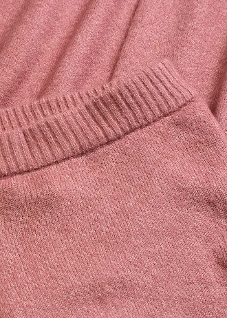 Kalhoty z pleteniny • jemně bobulová melír • bonprix obchod