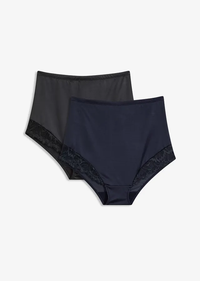 Sťahovacie nohavičky s lesklým efektom a stredným tvarujúcim efektom (2 ks v balení)