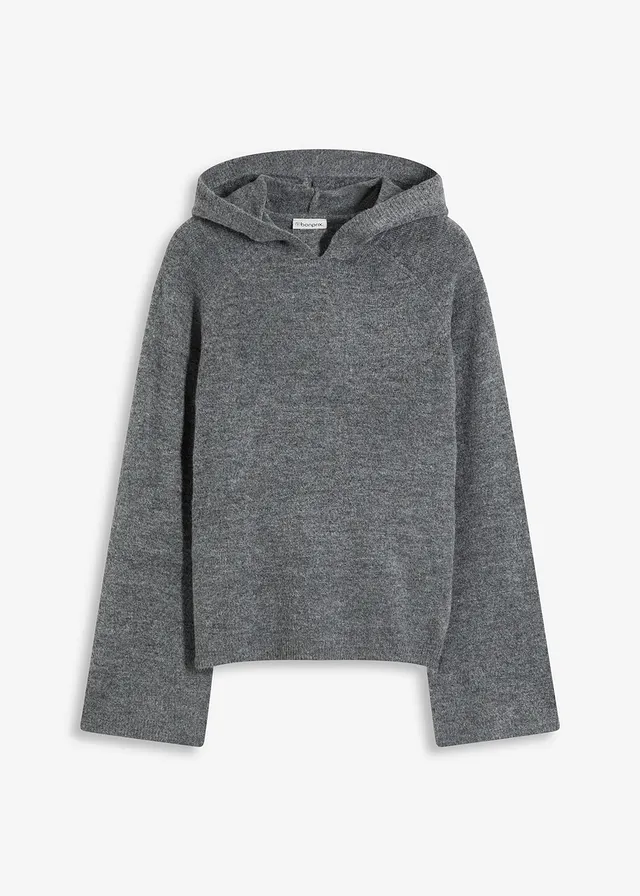 Gebreide hoodie