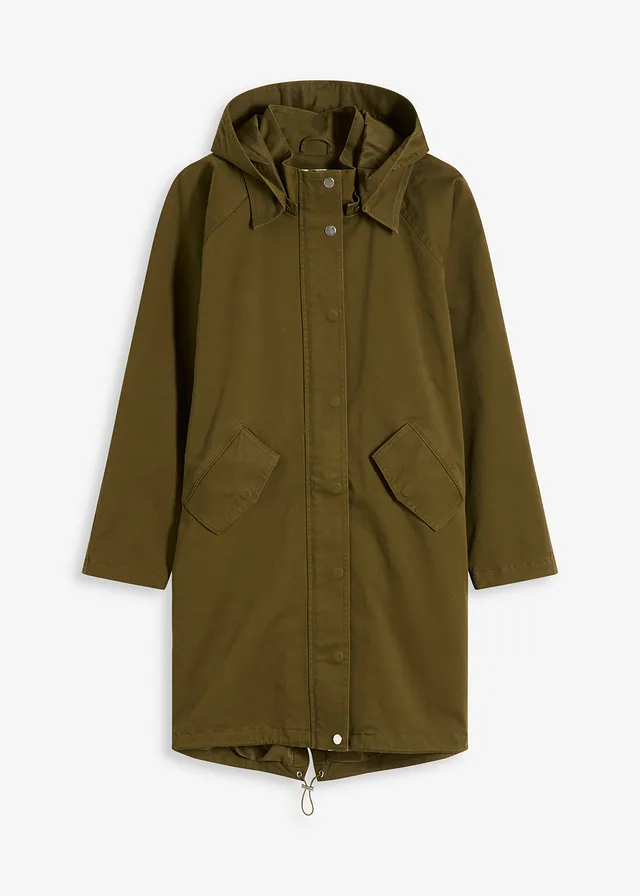 Parka déperlante, Couleur: olive
