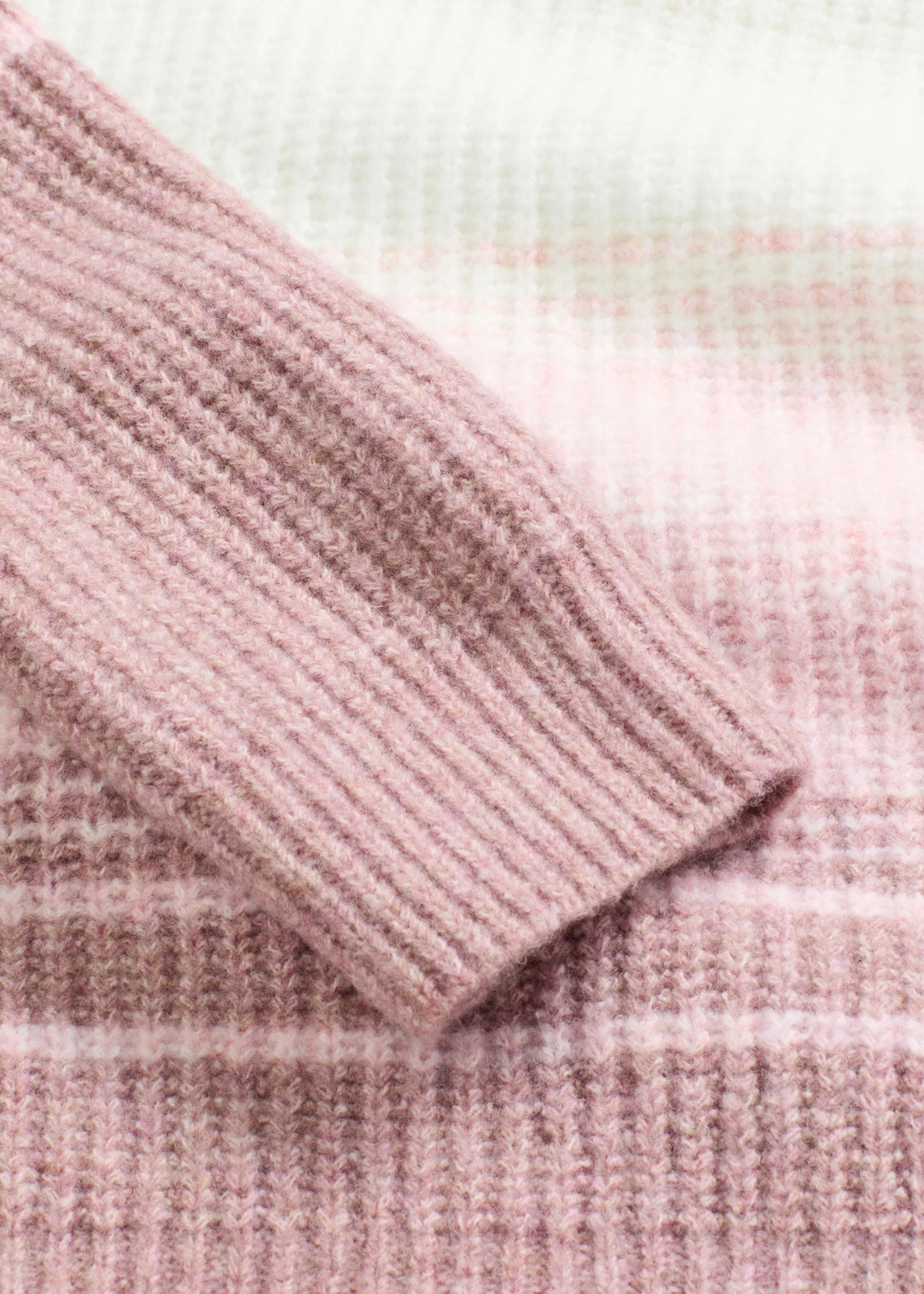 Svetr • šedobéžovo-přírodní bílo-popelavě růžovo-jemně bobulová • bonprix obchod