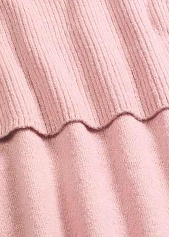 Vrstvený svetr • popelavě růžovo-světle růžová • bonprix obchod