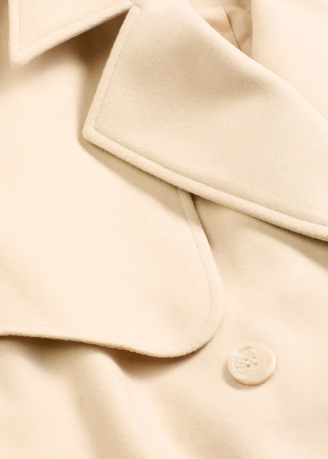 Trenchcoat in wollen look • kiezelbeige • product-page.page-title-suffix