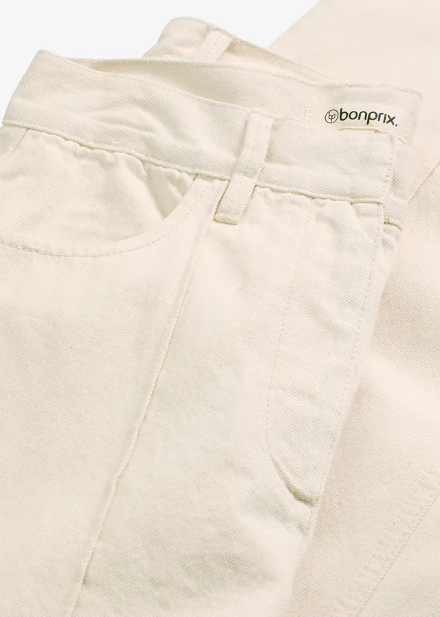 Pantalon en twill 100% coton • beige galet délavé • product-page.page-title-suffix