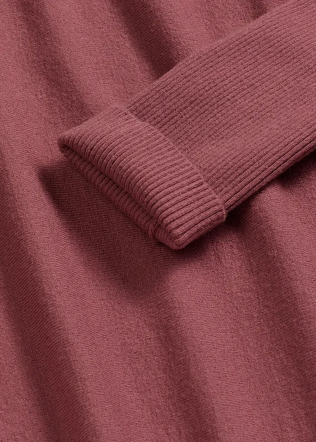 Pull en fine maille, Couleur: vieux rose