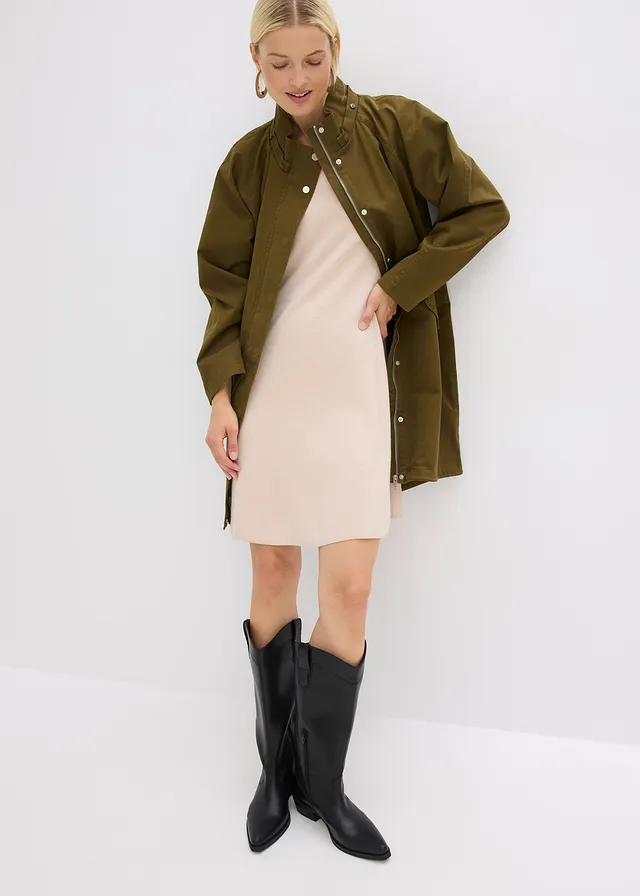 Parka déperlante, Couleur: olive