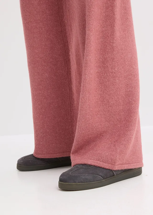 Pantalon en maille • vieux rose chiné • product-page.page-title-suffix