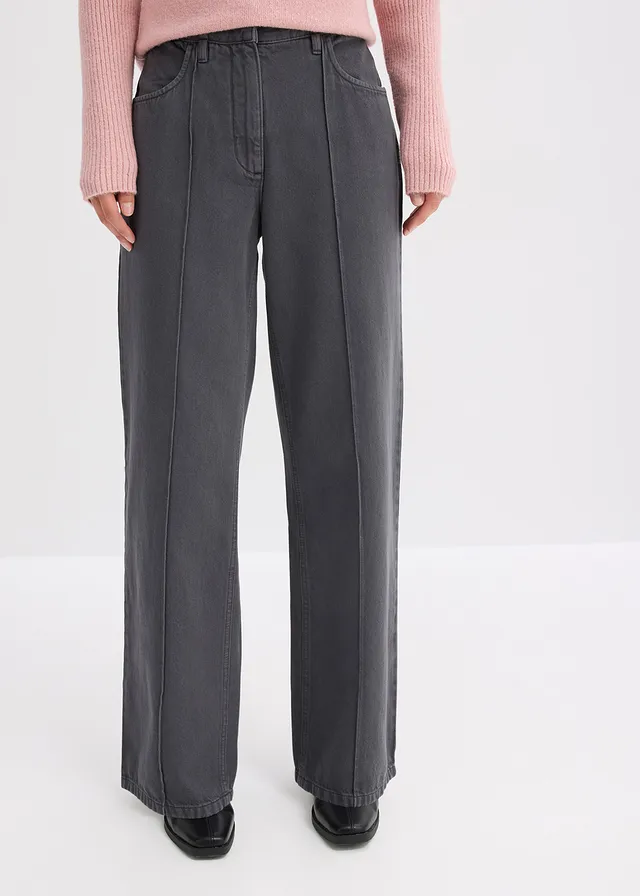 Pantalon en twill 100% coton • gris ardoise délavé • product-page.page-title-suffix