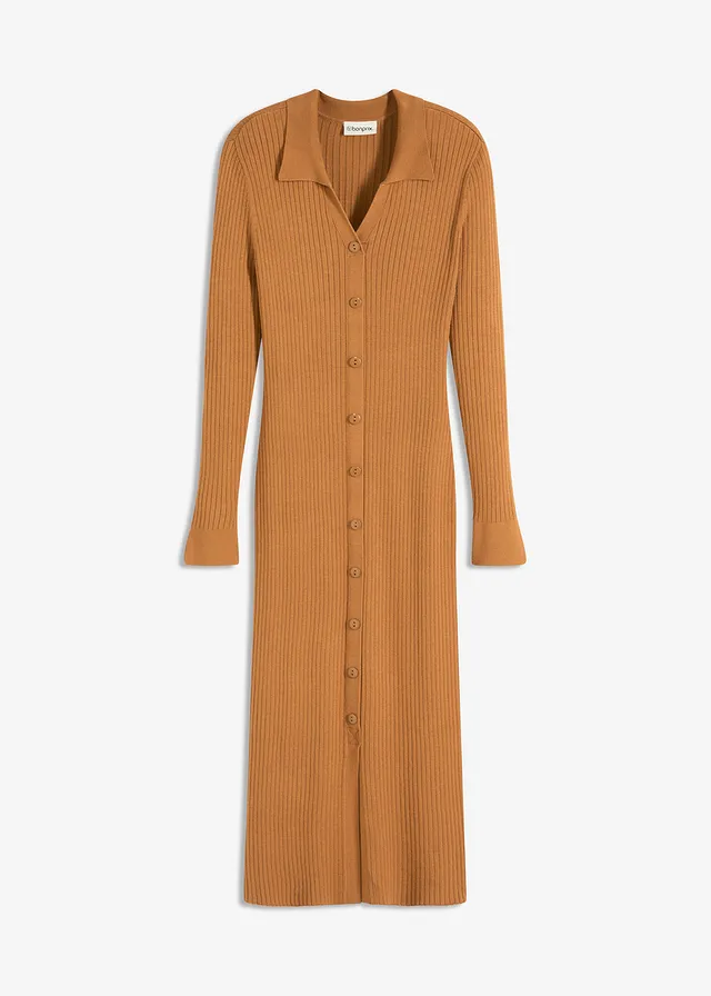 Rochie tricotată din amestec moale de viscoză