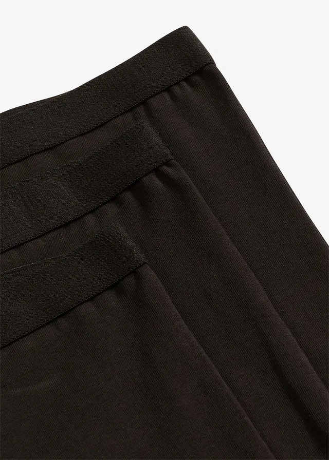 Lot de 3 boxers coton femme • noir • product-page.page-title-suffix