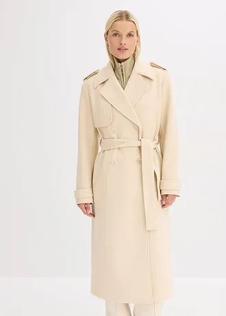 Trench-coat • beige galet • Boutique bonprix