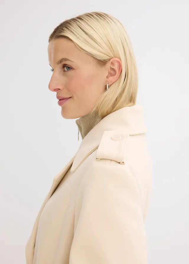 Trenchcoat in wollen look • kiezelbeige • product-page.page-title-suffix