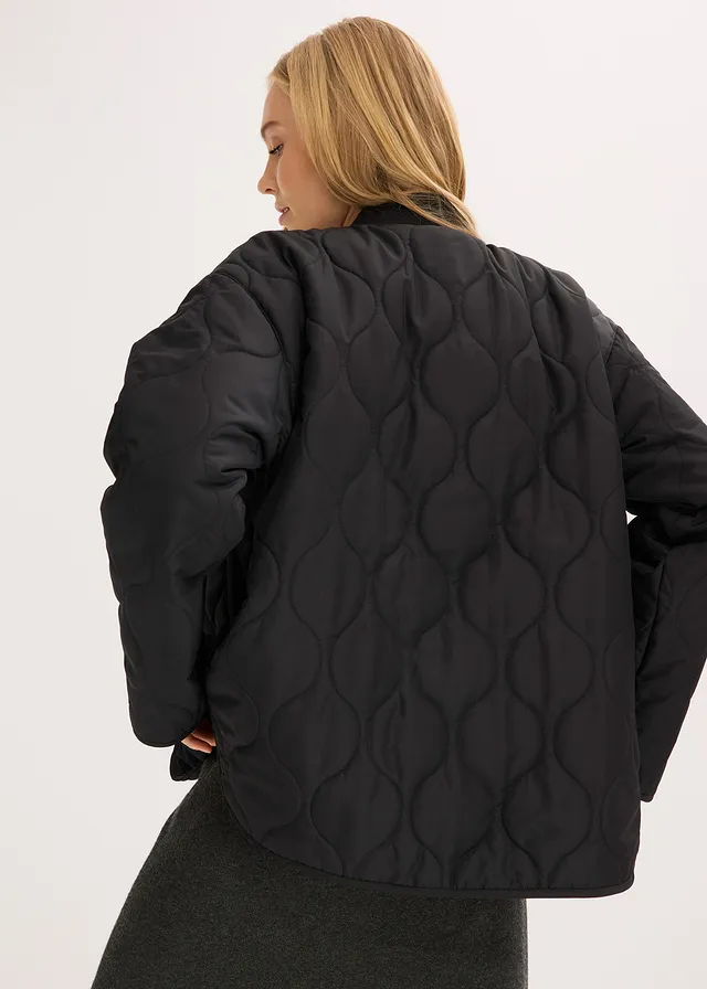 Veste matelassée ultra-légère, oversize • noir • product-page.page-title-suffix