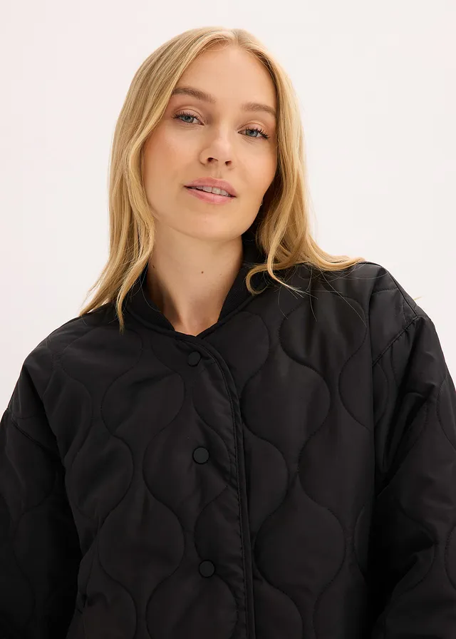 Veste matelassée ultra-légère, oversize • noir • product-page.page-title-suffix