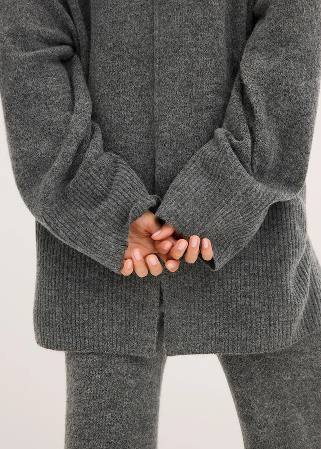 Pull oversize • anthracite chiné chiné • product-page.page-title-suffix