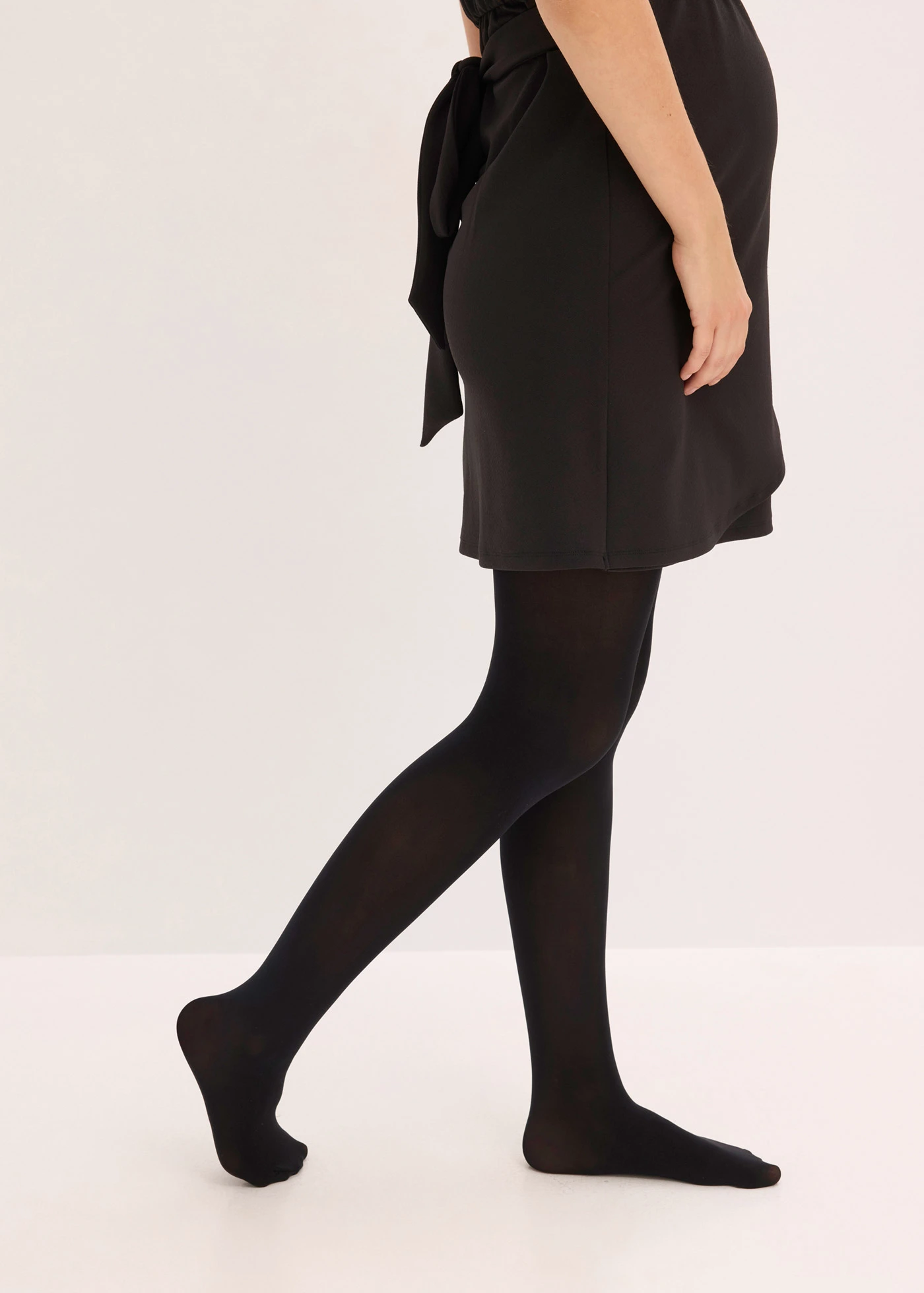 Těhotenské punčochové kalhoty (50 DEN) • černá • bonprix obchod