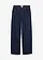 Džíny Wide Leg, High Waist, barva: tmavě modrý denim nesepraný