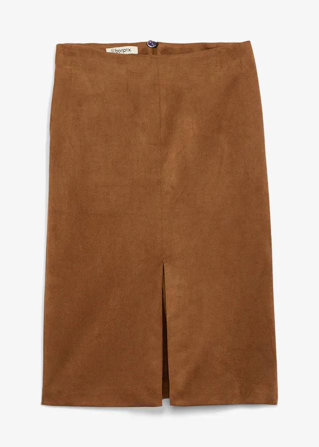 Pouzdrová sukně • karamelová • bonprix obchod