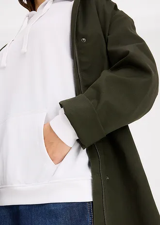 Mikina s kapucí • bílá • bonprix obchod