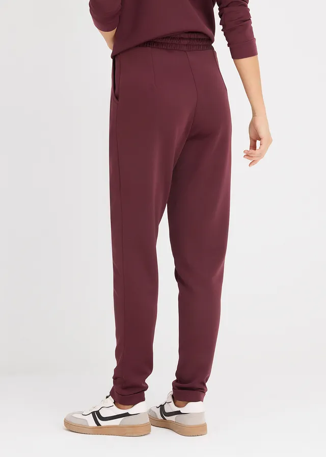 Pantalon chino en néoprène • bordeaux • product-page.page-title-suffix