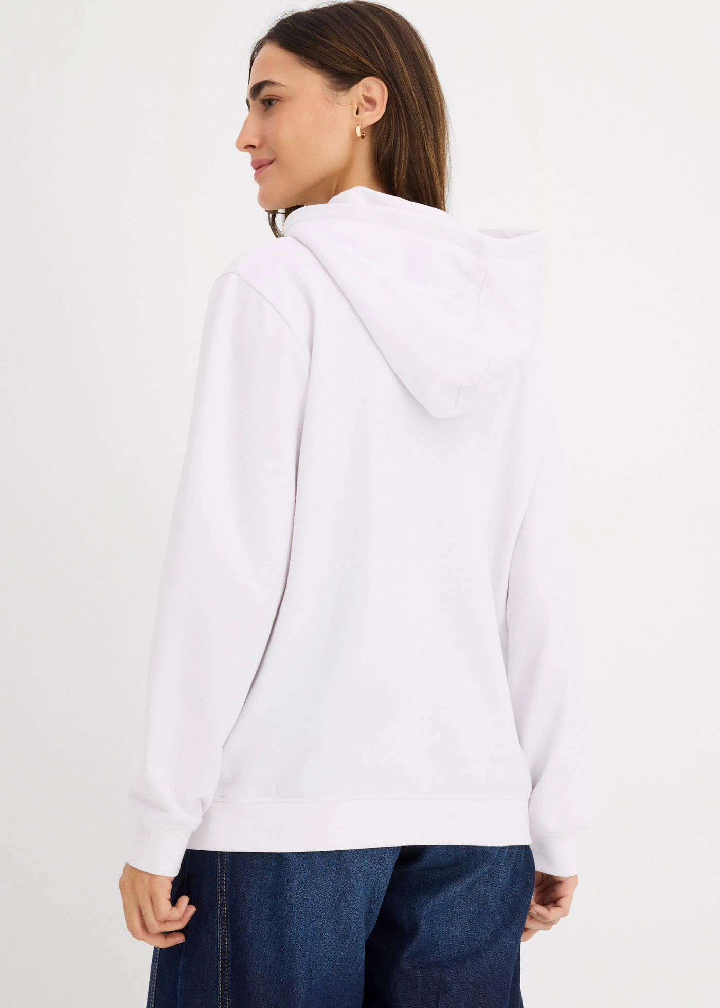Mikina s kapucí • bílá • bonprix obchod