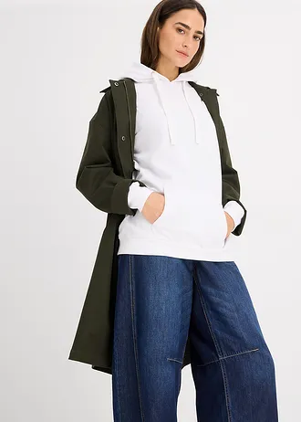 Mikina s kapucí • bílá • bonprix obchod