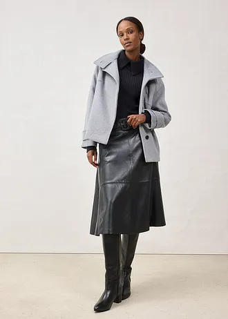 Fijn gebreide trui van merinowol • zwart • bonprix online shop