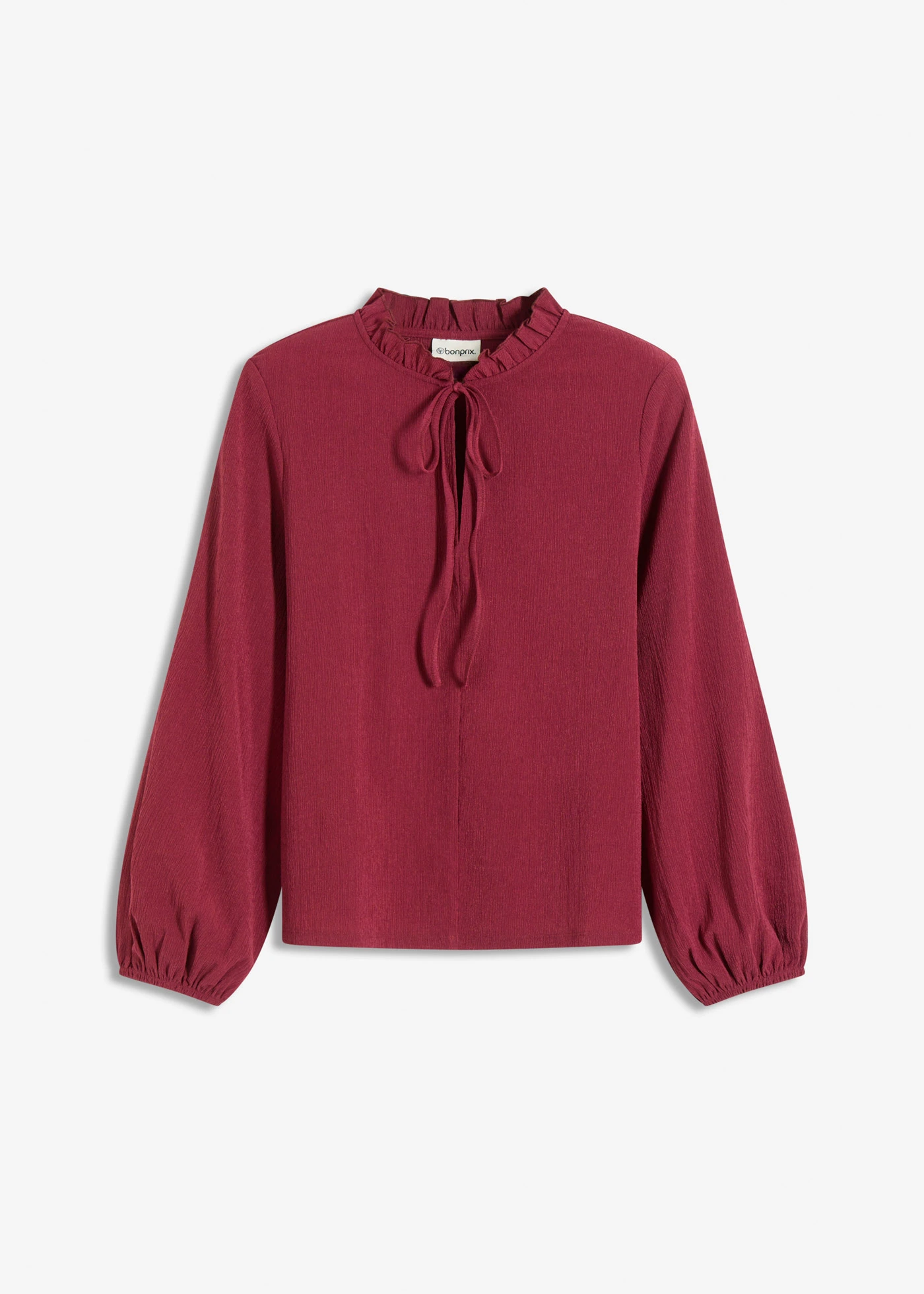 Tričko s dlouhým rukávem • rododendronově červená • bonprix obchod