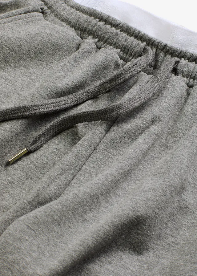 Pantalon d’intérieur en molleton avec poches côté • gris chiné • product-page.page-title-suffix