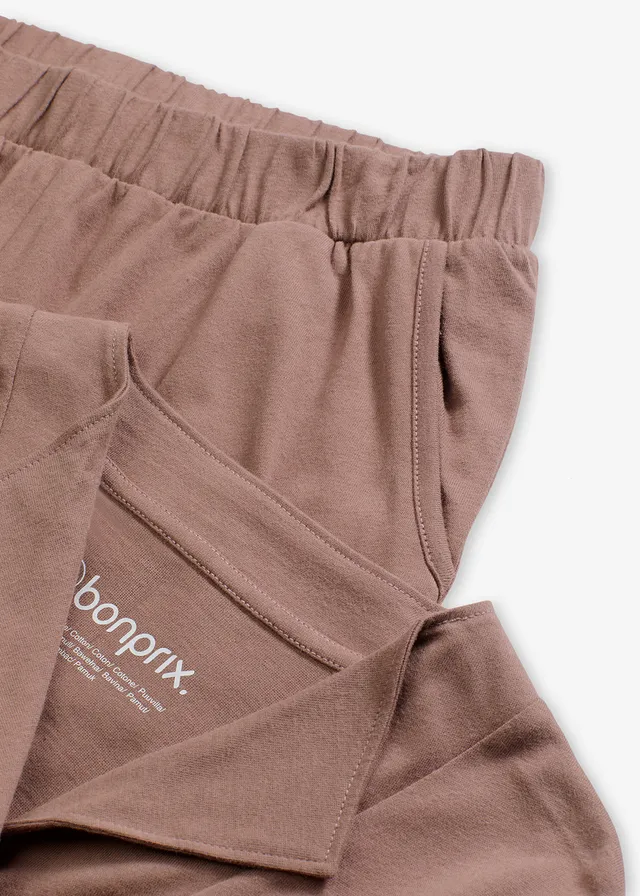 Ensemble d’intérieur oversize en coton doux • marron mat • product-page.page-title-suffix