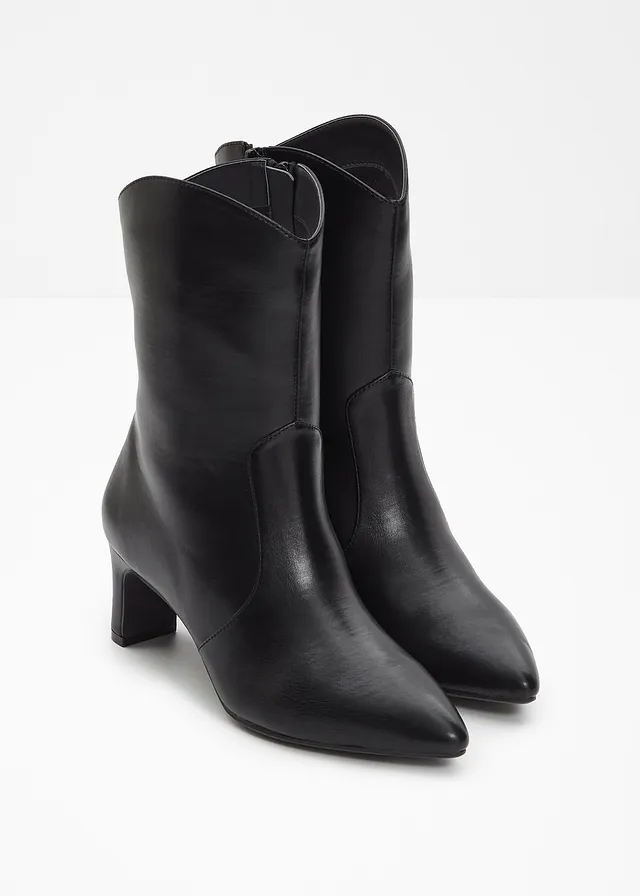 Bottines, Couleur: noir