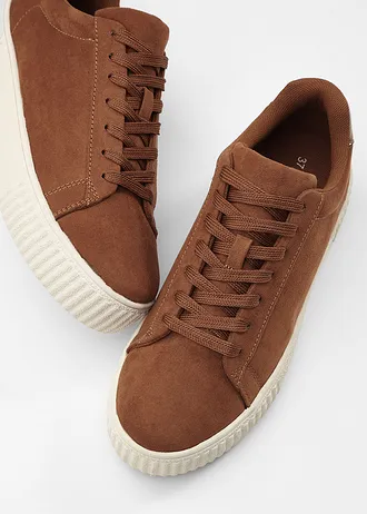 Sneakers, Kleur: bruin
