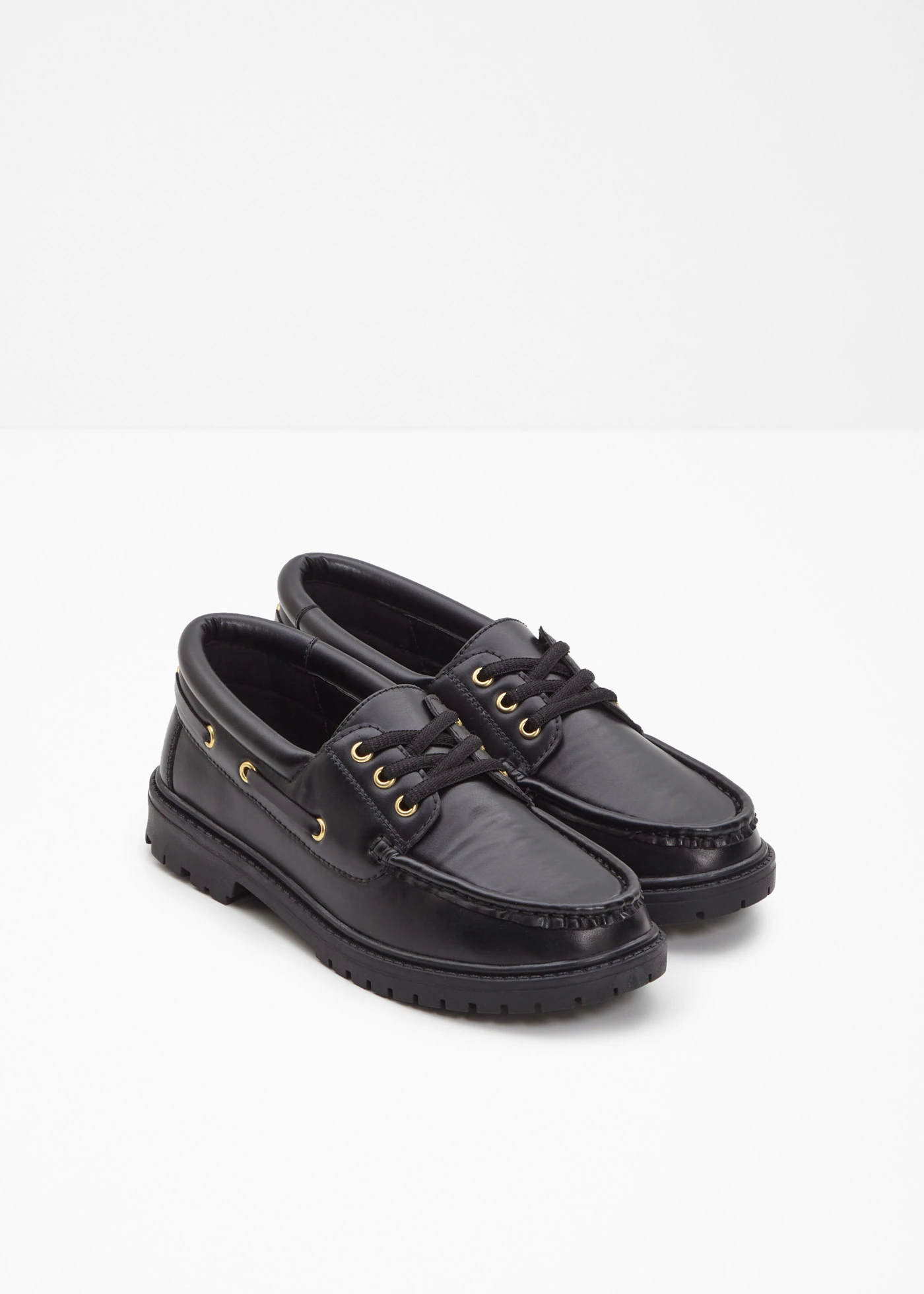 Loafers met veters • zwart • bonprix online shop