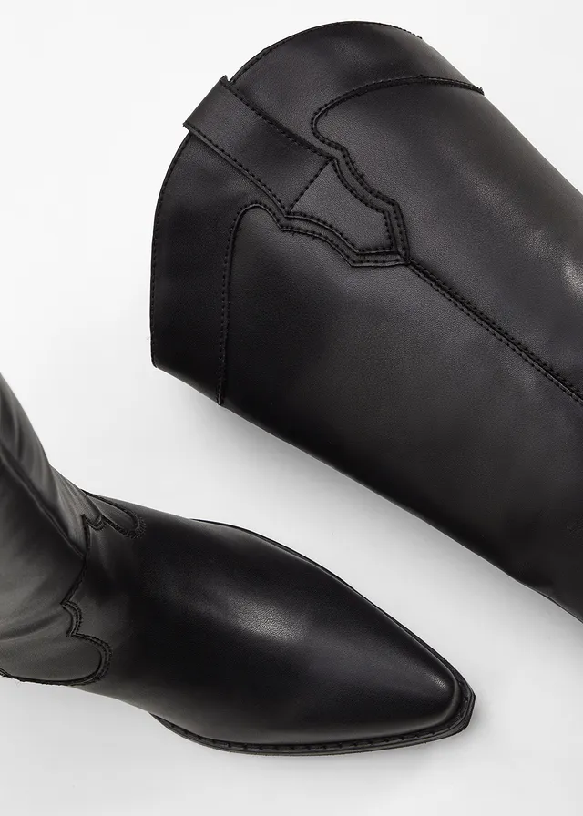 Bottes esprit santiags • noir • product-page.page-title-suffix