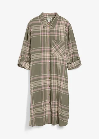 Sukienka szmizjerka z czystej bawełny