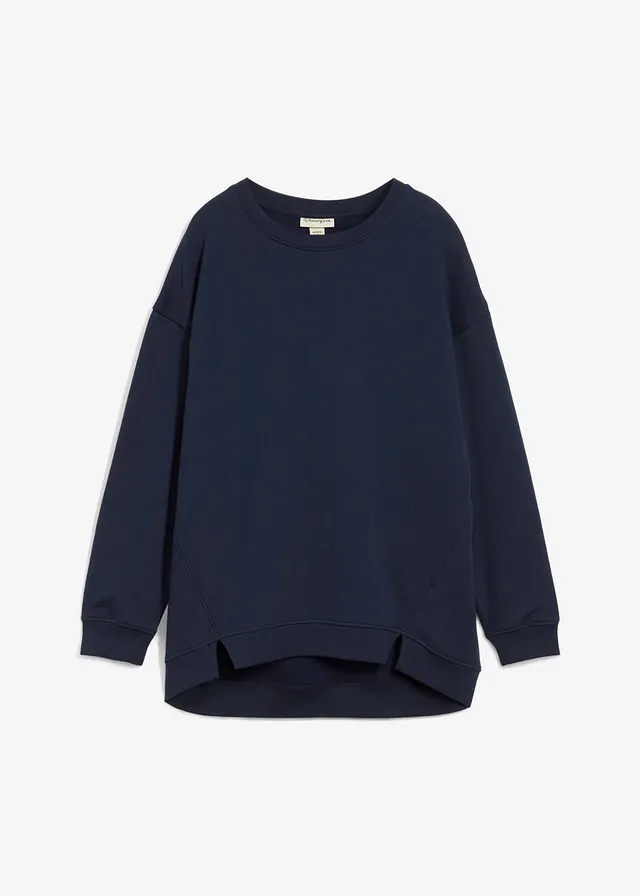 Sweat oversize, Couleur: bleu foncé