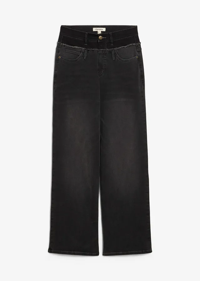 Blugi drepți High Waist
