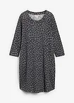 antracitovo-černo-kouřově šedá s leopardím potiskem