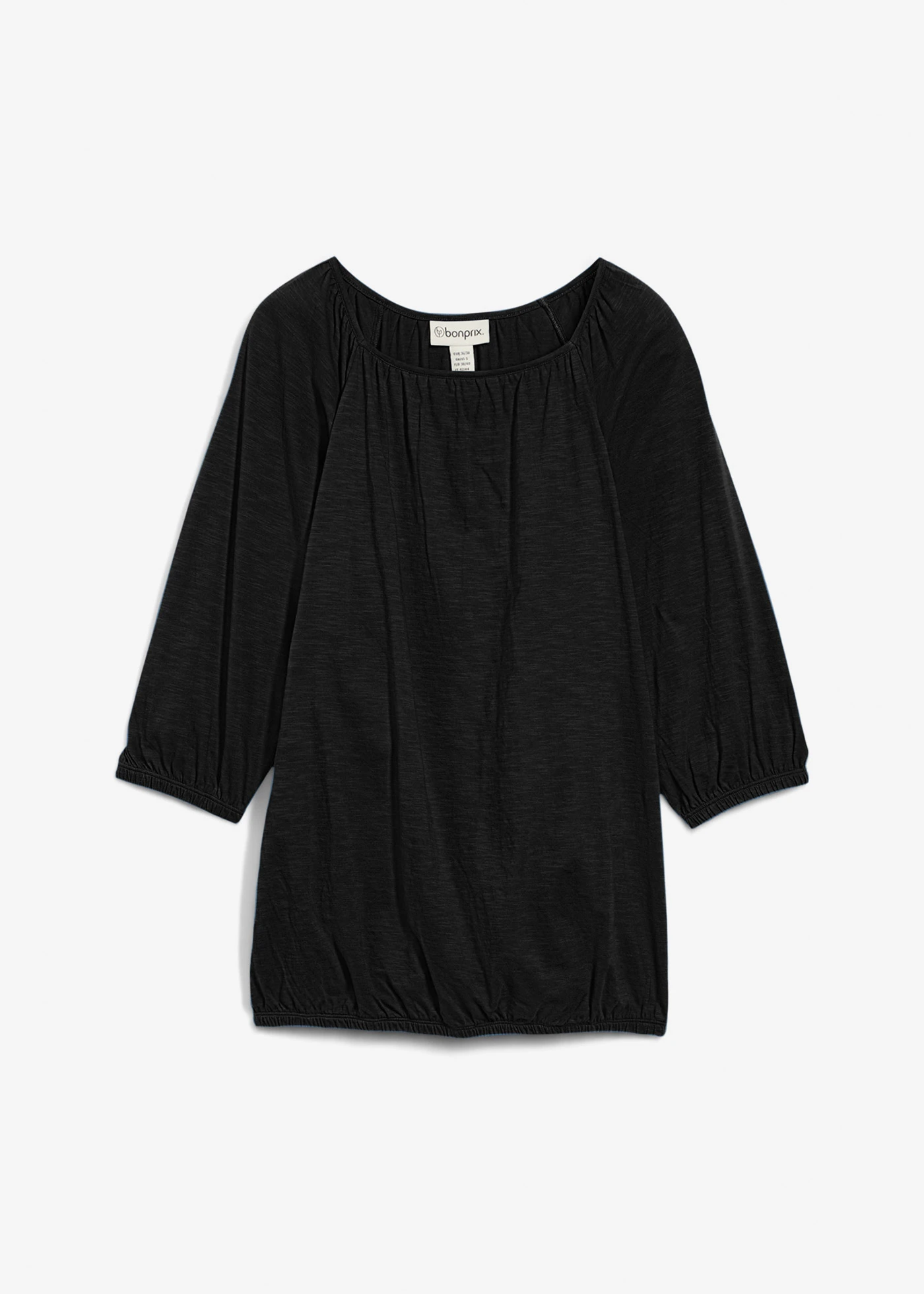 Úpletová halenka z čisté organické bavlny • černá • bonprix obchod