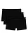 Dames boxer met biologisch katoen (set van 3), Kleur: zwart