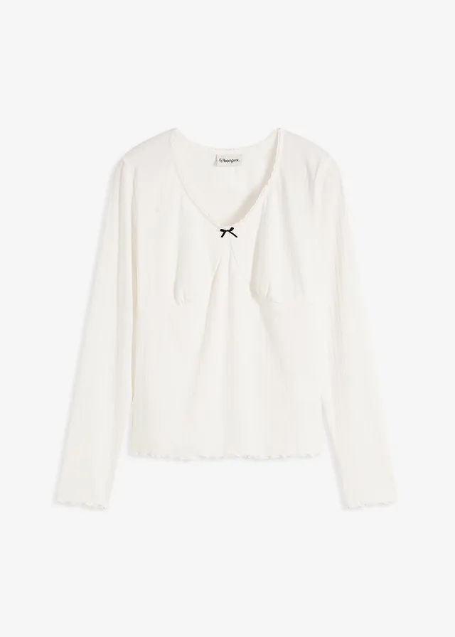 Vrúbkované tričko