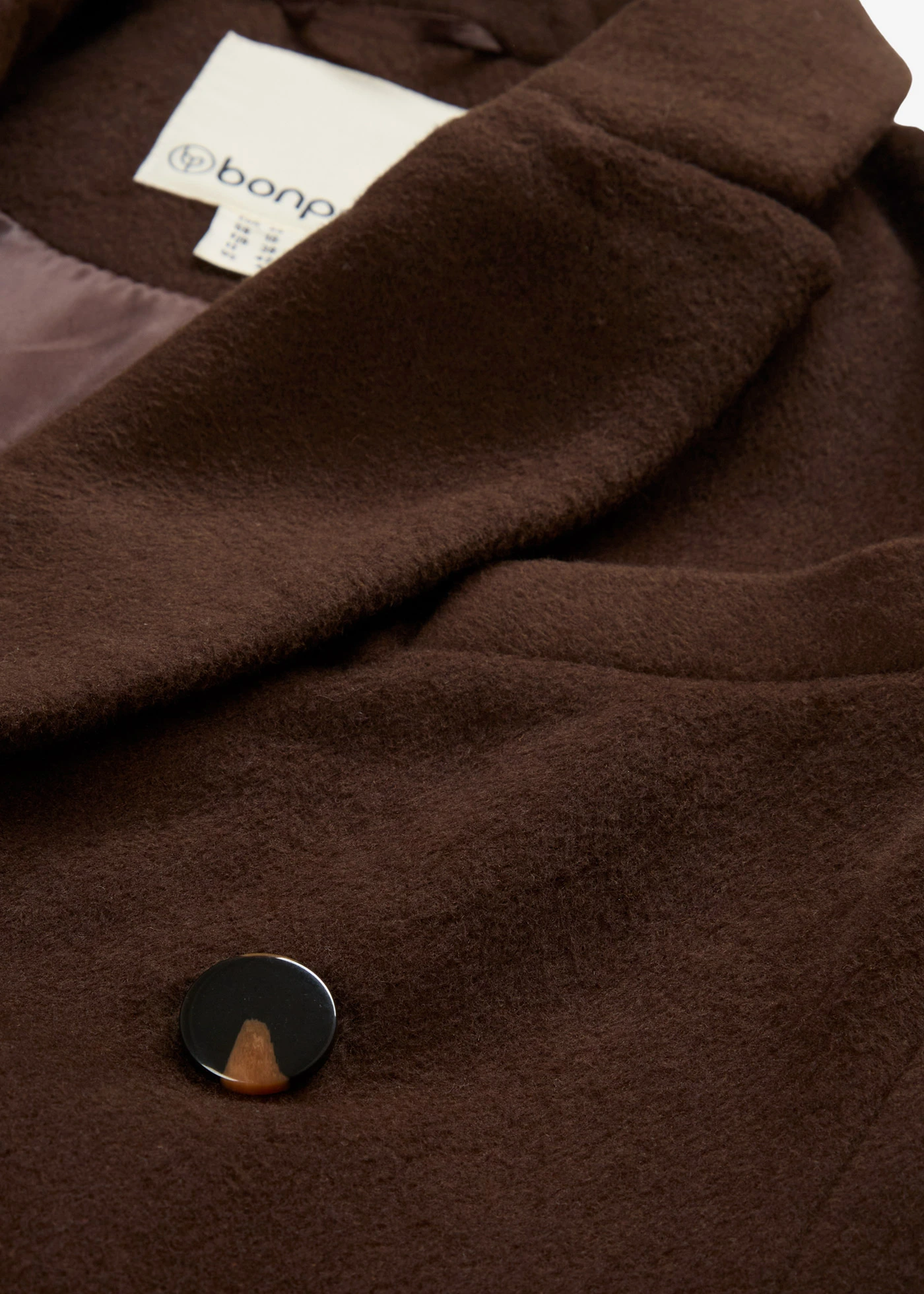 Manteau blazer doux • marron foncé • Boutique bonprix