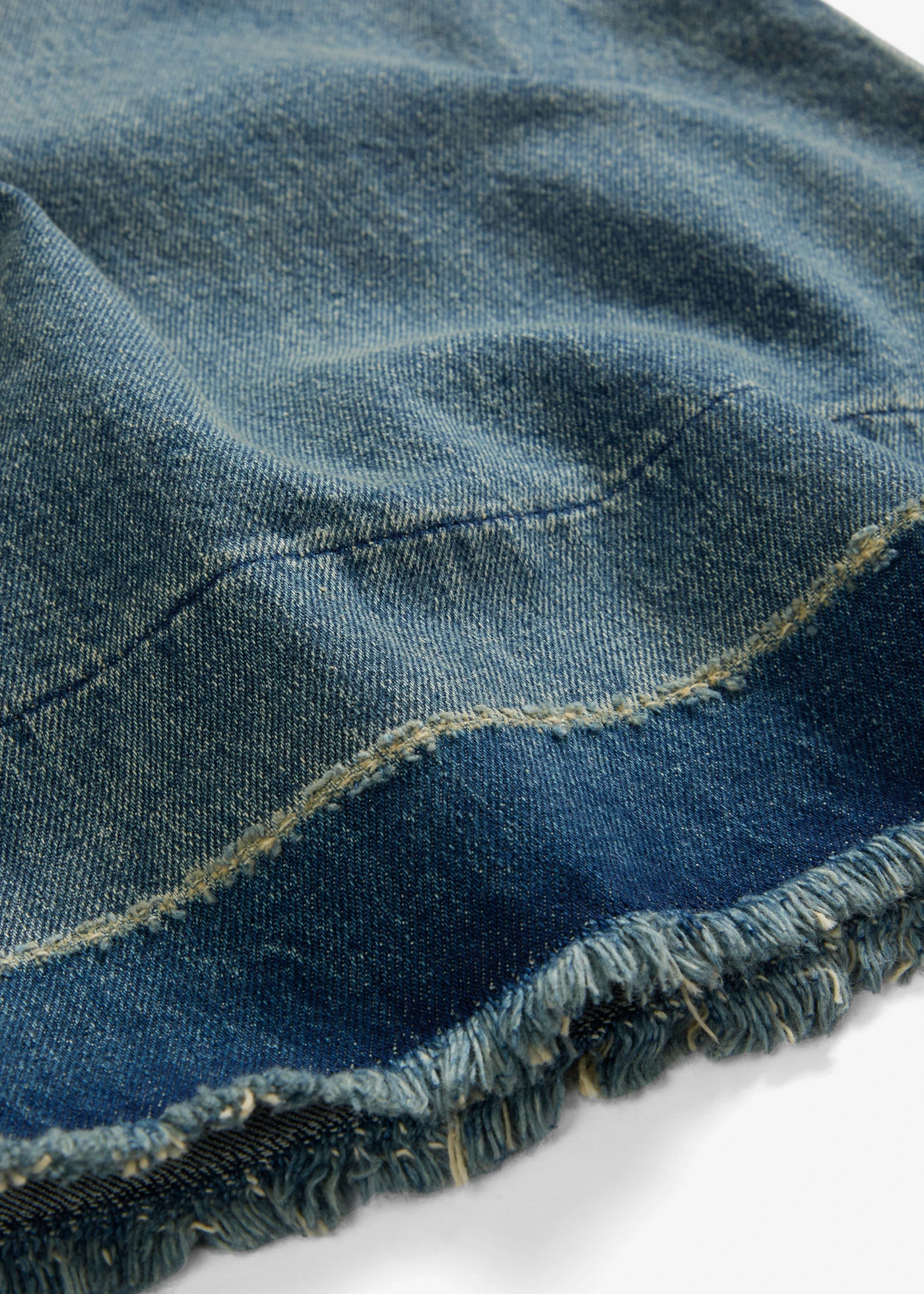 Džíny Wide Leg, Mid Waist • světle modrý denim used • bonprix obchod