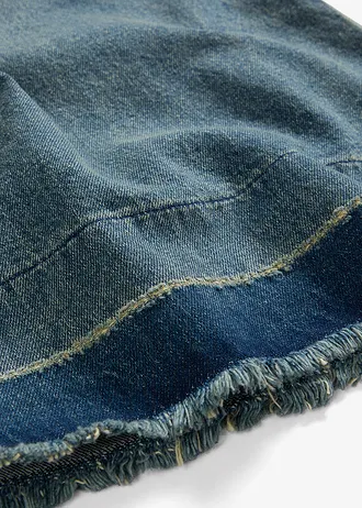 Jean large taille mi-haute • denim bleu clair used • Boutique bonprix