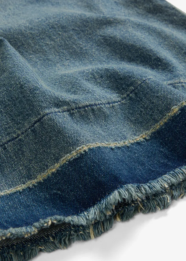 Jean large taille mi-haute • denim bleu clair used • product-page.page-title-suffix