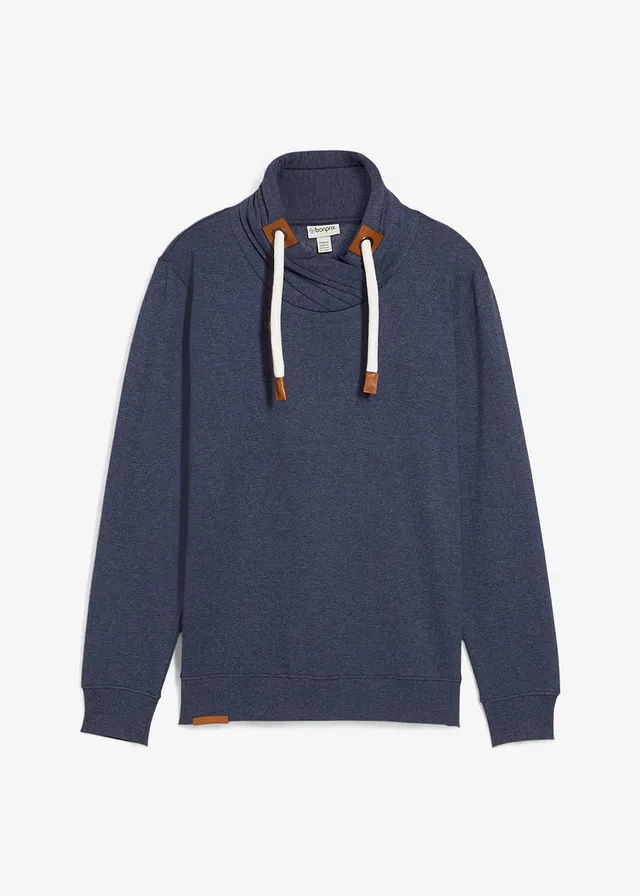 Sweater met sjaalkraag