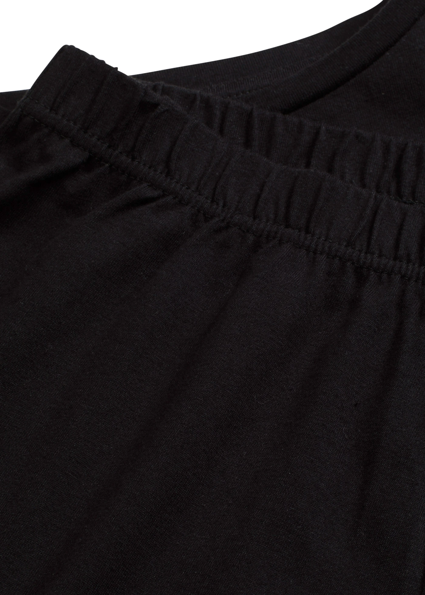 Volnočasová domácí souprava z měkké bavlny, oversize • černá • bonprix obchod