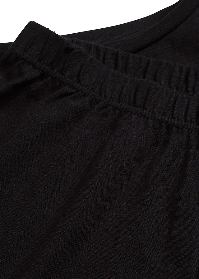 Tenue d’intérieur oversize en coton doux • noir • product-page.page-title-suffix